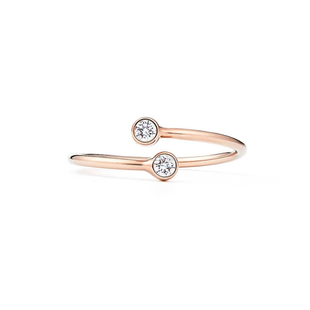 Tiffany & Co. - Dual Diamond - Open Ring